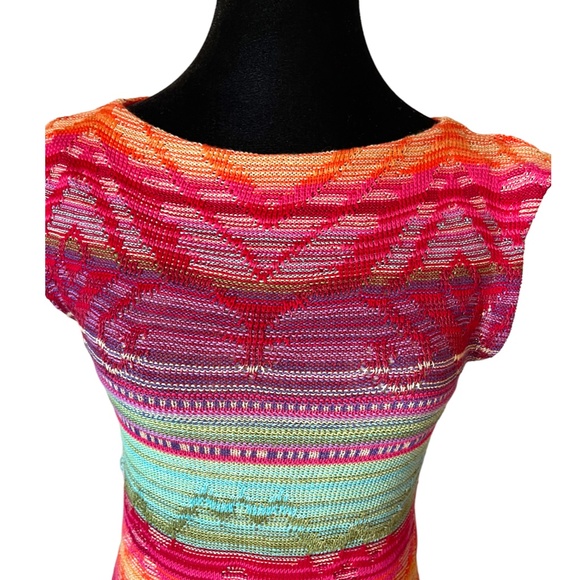 Ralph Lauren Linen & Cotton Cap Sleeve Dress - Picture 7 of 11